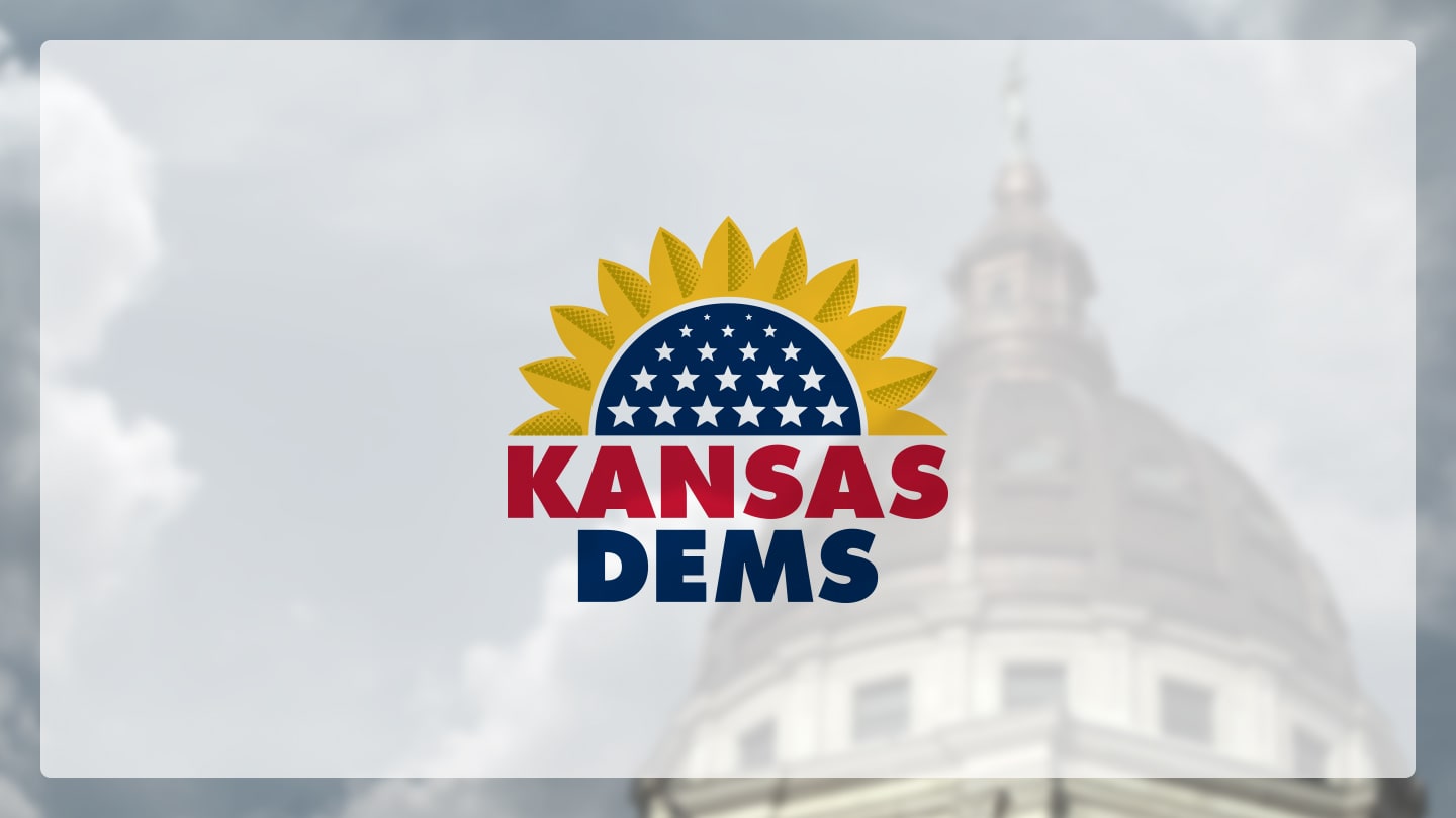Kansas Dems logo design