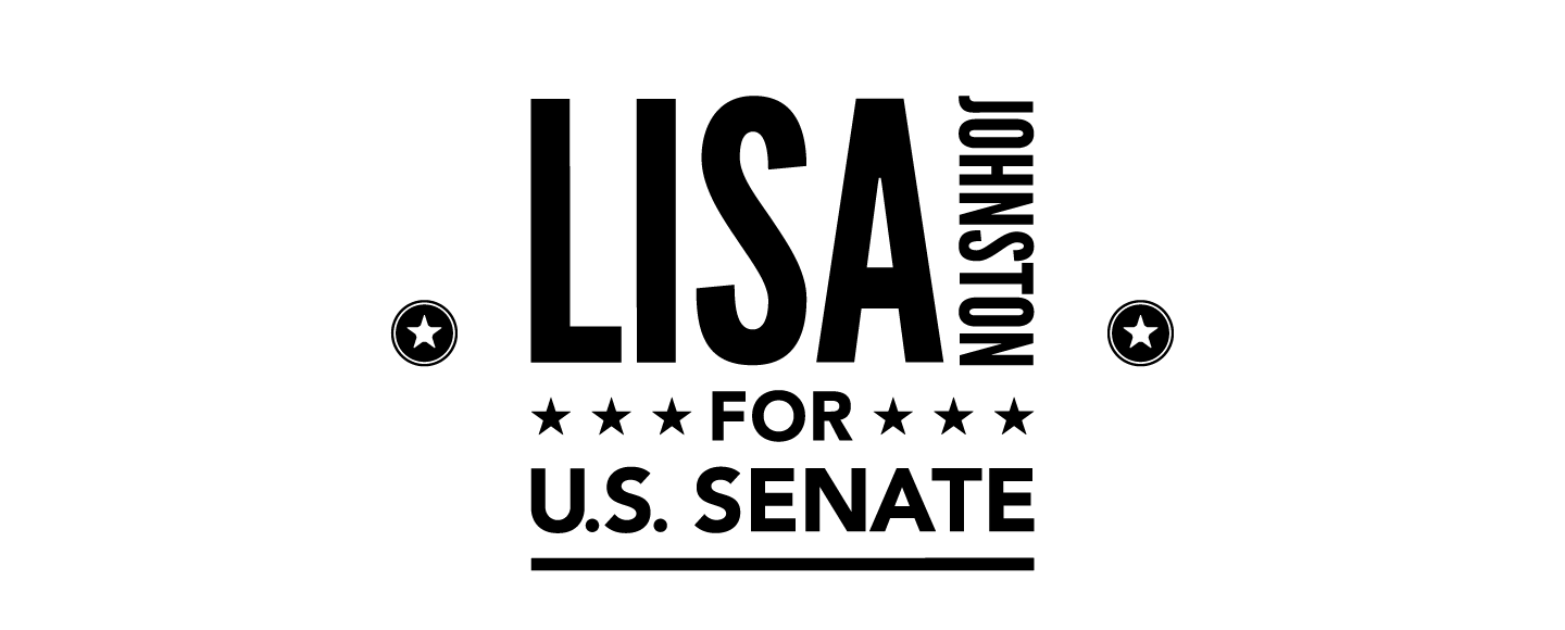 Lisa Johnston for US Senate logo